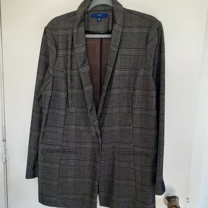 APT.9 Plaid Blazer